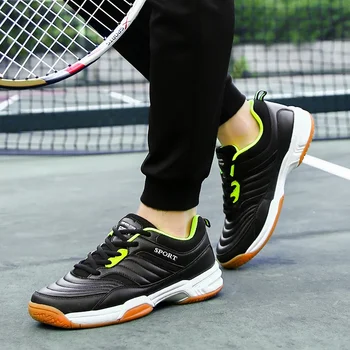 Большие размеры 38-46, мужские теннисные кроссовки, Нескользящая спортивная обувь для настольного тенниса, Дышащие мужские Профессиональные тренировочные кроссовки, кроссовки