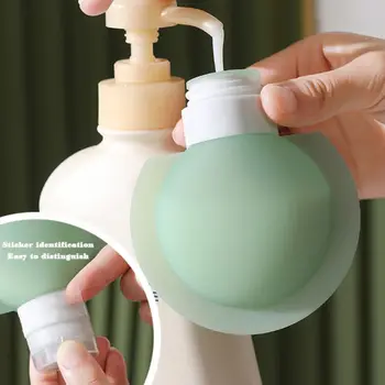 Бутылка-дозатор лосьона для наружного применения, герметичный Влагостойкий контейнер для жидкости для путешествий, бутылки для косметической упаковки