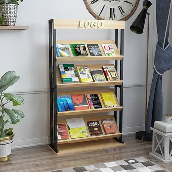 Витринные книжные шкафы, стоящие винтажные журнальные столики, современная минималистичная книжная полка, дизайн мебели для гостиной