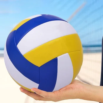 Волейбол Для профессиональных соревнований, волейбол Размер 5 Для пляжа, улицы, помещения, Мягкие легкие Герметичные тренировочные мячи, пляжа на открытом воздухе