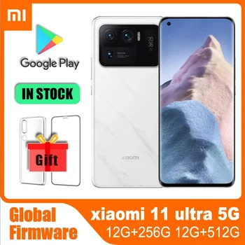 Глобальная встроенная память Xiaomi 11 ultra 5G zoom смартфон celulares 67W 12G 512G Android мобильные телефоны быстрая зарядка