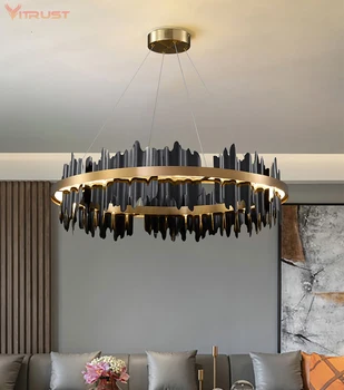 Дизайнерский подвесной светильник, креативный подвесной светильник для кухни, столовой, гостиной, модная люстра