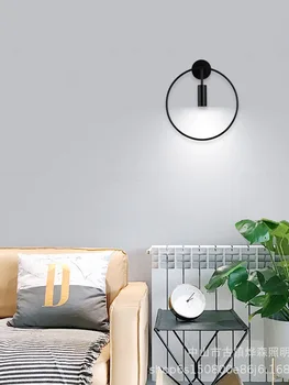 длинные настенные бра flexibele led прикроватная лампа освещение комнаты декор комнаты в общежитии светодиодный светильник внешняя стена светодиодный настенный светильник переключатель светодиодная аппликация