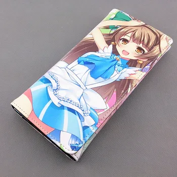 Длинный стильный кошелек из искусственной кожи с красочным рисунком аниме LOVELIVE Нико Ядзавы A с карманом для монет
