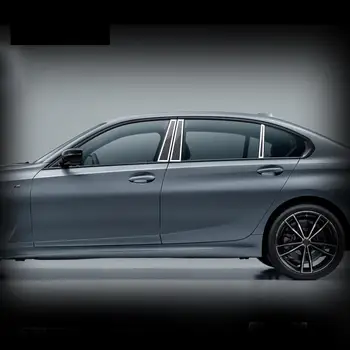 Для BMW G20 Серии 3 2023 Экстерьер автомобиля Стойка окна автомобиля Против царапин Защитная пленка из ТПУ Против царапин Ремонтная пленка Аксессуары