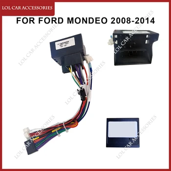 Для Ford Mondeo 2008-2014 Автомобильное радио GPS MP5 Стерео Android навигационный плеер Кабель питания Жгут проводов Canbus
