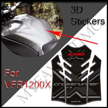 Для Honda VFR 1200X 1200 X VFR1200X Crosstourer Мотоциклетные Наклейки Наклейки Протектор Бака Накладка Захваты Газ Мазут Комплект Колено