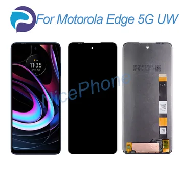 для Motorola Edge 5G UW ЖК-экран + сенсорный дигитайзер дисплей 2460*1080 Для Moto Edge 5G UW ЖК-дисплей