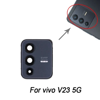 Для vivo V23 5G Оригинальная крышка камеры заднего вида со стеклянными линзами, запасная часть