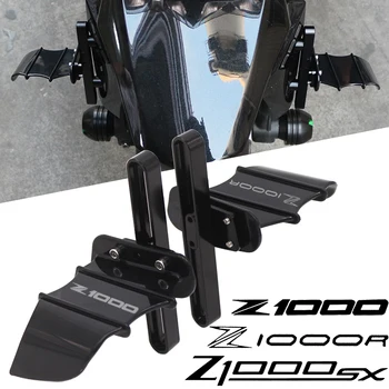 Для аксессуаров для мотоциклов KAWASAKI Z1000 Z1000XS Z1000R, переднее колесо, фиксированное ветровое крыло, крыло Летучей мыши, Дефлектор переднего колеса