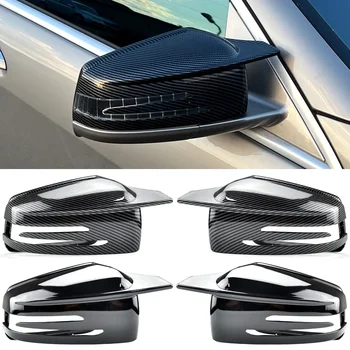 Дополнительная крышка бокового зеркала из углеродного волокна для Benz W204 W212 W218 W176 W221, Зеркальные чехлы