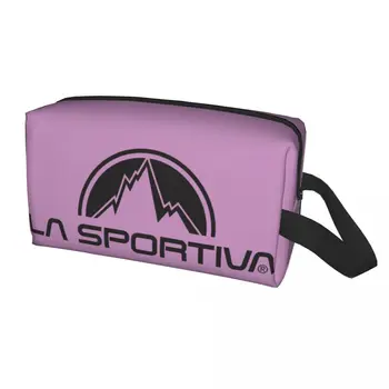 Дорожная косметичка с логотипом La Sportiva на заказ, женская косметичка для альпинизма, органайзер для туалетных принадлежностей, набор для хранения женской косметики