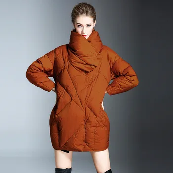 Женская зимняя куртка на утином пуху 2023, женская одежда, теплые роскошные пальто, женская легкая одежда с подкладкой, верхняя одежда с подкладкой