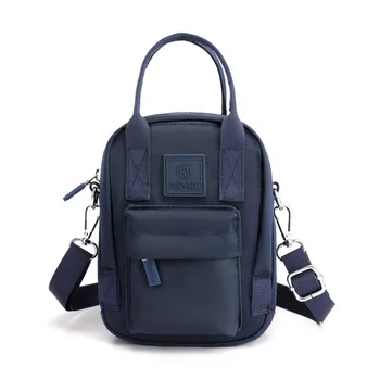 Женская сумка 2023, новая модная сумка-мессенджер, нейлоновая ткань, Многофункциональная сумка, Сумка для телефона, Водонепроницаемая Мини-сумка