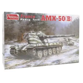 Забавное хобби 35A049 1/35 Франция комплект модели тяжелого танка AMX-50B
