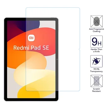 Закаленное стекло для Xiaomi Redmi Pad SE 11 дюймов 2023 Защитная пленка для планшета Redmi Pad SE Защитная стеклянная пленка
