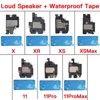 Замена громкоговорителя для iPhone X XR XS 11 Pro Max На мелодию звонка, звуковой сигнал с водонепроницаемой лентой