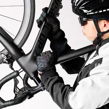 Зимние перчатки Мужские ветрозащитные Термальные велосипедные перчатки Водонепроницаемые Перчатки с сенсорным экраном в холодную погоду для мужчин и женщин для вождения на велосипеде
