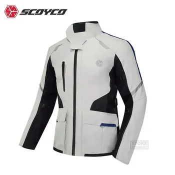 Зимний велосипедный костюм, мужская водонепроницаемая гоночная одежда, ветрозащитная для мотокросса, теплая мотоциклетная куртка Chaqueta Moto Hombre.