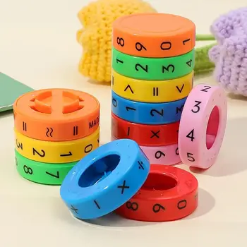 Игрушки для раннего развития арифметического интеллекта для детей, головоломка, арифметический куб, съемные цилиндрические цифровые кубические игрушки