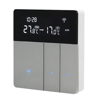 Интеллектуальный регулятор температуры Tuya Wifi Термостат Приложение Пульты дистанционного управления для Alexa Google Home Голосовое управление