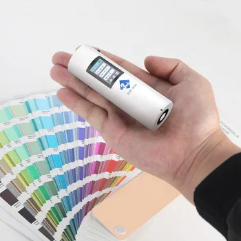 карманный мини-колориметр 3nh CR1 с автоматической калибровкой, считыватель цветов с поддержкой Pantone Color Card Мобильное приложение