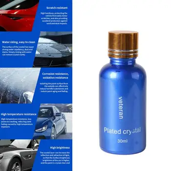 Керамический агент для покрытия автомобилей, устойчивый к загрязнениям, защитный кристалл с покрытием для улучшения блеска, долговременная защита краски автомобиля