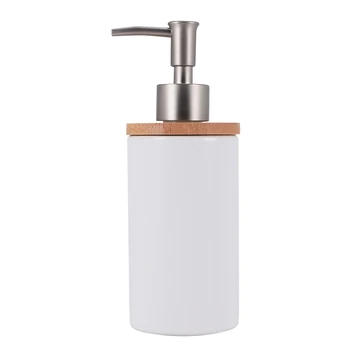 Керамический дозатор мыла 400 мл, скандинавский стиль, дозатор лосьона, дозатор мыла для кухни и ванной комнаты