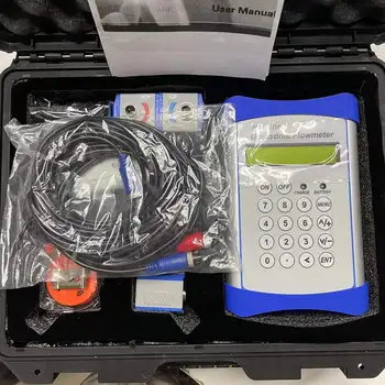 Китайский зажимной датчик tm1 с батарейным питанием tuf2000 ручной ультразвуковой расходомер портативный ультразвуковой расходомер для воды