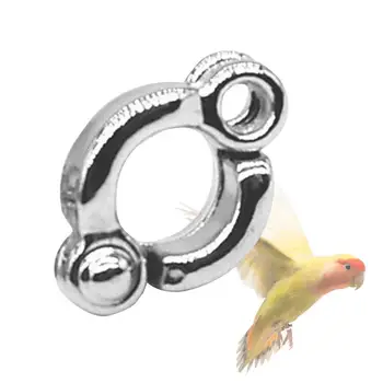 Кольца для ног попугая, Открывающееся кольцо для ног попугая, пряжка для птиц, принадлежности для идентификации птиц, для домашней птицы, Попугаи, Пионы и