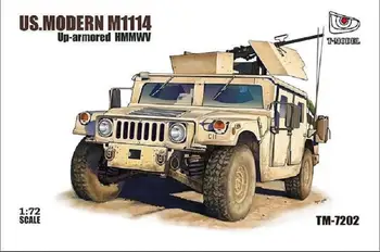 Комплект БРОНИРОВАННОЙ модели HMMWV T-MODEL TM7202 1/72 АМЕРИКАНСКОЙ M1114