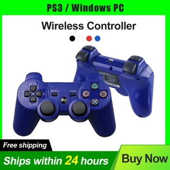 Контроллер PS3 Джойстик Геймпад для Sony Play Station 3 Super Slim Control Беспроводной Bluetooth PS 3 Джойстик для ПК с 6-Осевым Гироскопом