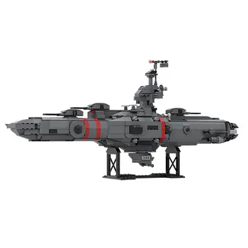 Космический крейсер с выставочной стойкой, набор игрушек для сборки 978 штук MOC Build