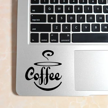 Кофе искусство рисунка винил трекпада наклейка для ноутбука наклейка для MacBook Pro с дисплеем Retina воздуха 14 16 11 13 15 дюймов креативный ноутбук Mac кожи