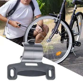 Легкий Прочный Антикоррозийный Зажим для велосипедного насоса Сверхлегкий Зажим для держателя велосипедного насоса Силиконовый ремешок Аксессуары для насоса