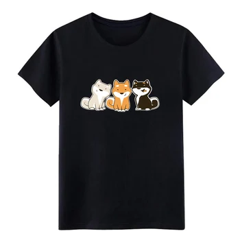 Летняя футболка для отдыха с принтом вокруг шеи и защитой от морщин Shiba Inu Cute Shiba Inu, облегающая футболку Poly By Next Level Tee