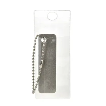 Лучший мини EDC Карманный Брелок с алмазной точилкой для ножей, Рыболовный крючок, Пилочка для ногтей, Инструмент для кемпинга на открытом воздухе 60 мм x 18 мм
