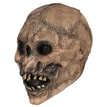 Маска для Хэллоуина Создает устрашающую атмосферу Многофункциональные привлекательные Прочные Уникальные маски для Хэллоуина, Страшные головные уборы, Ужас