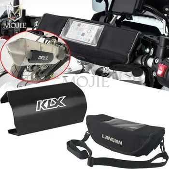 Мотокросс Горячие Источники Выхлопной Тепловой Экран Шрифт Руль Ящик Для Инструментов Kawasaki KLX125D KLX150BF KLX150S KLX250/S KLX250D KLX450R