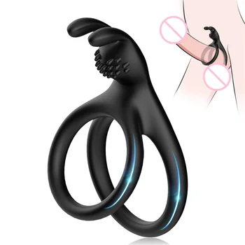 Мягкое силиконовое мужское возбуждающее кольцо для мужчин, тренажер для задержки эякуляции, кольца для пениса, тренажер для мастурбации, секс-игрушки для взрослых