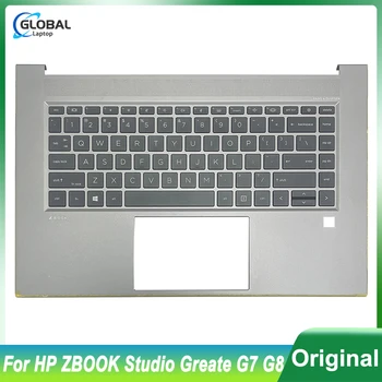 Новая Оригинальная Клавиатура США для HP ZBOOK Studio Greate G7 G8 M14608-001 Подставка для Рук Ноутбука, Верхняя Крышка, Замена Клавиатуры С подсветкой