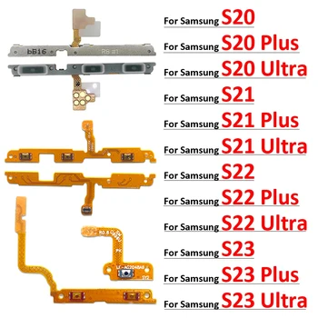 Новинка для Samsung S20 S21 S22 S23 Plus Ultra Fe Включение выключение клавиша регулировки громкости Кнопка Гибкий кабель