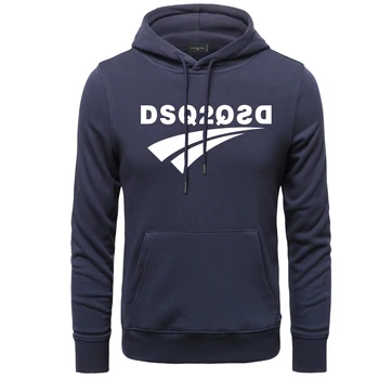 Новый дизайн DSQ2QSD с буквенным принтом мужские толстовки толстовка пуловер толстовка хлопок Унисекс Пара топ