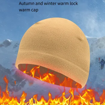 Новый Мужской Ветрозащитный Флисовый теплый головной убор-Бини, мужская Зимняя Лыжная Велосипедная кепка, шляпа для женщин, шляпы в стиле хип-хоп