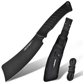 Нож выживания Tonife из стали 8Cr14MoV с фиксированным лезвием и ножнами, походные ножи, Охотничий EDC инструмент Hercules
