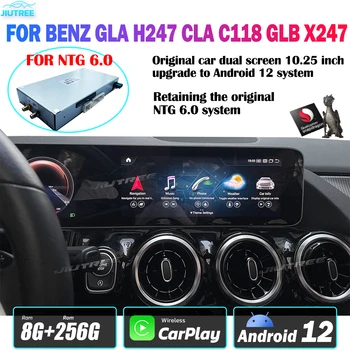 Обновление Qualcomm Snapdragon 662 для Mercedes Benz GLA H247 CLA C118 GLB X247 2019-2023 NTG 6.0 system Android BOX Android 12
