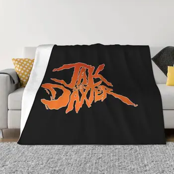 Одеяло для игр Jak And Daxter с логотипом Ps4, Осенняя Фланель, Супер Мягкий Искусственный Мех, Декоративный Диван из норки