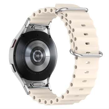 Океанский Ремешок для Samsung Galaxy watch 6 44мм 40мм 6 classic 47мм 43мм 5 pro 45мм 46мм Без Зазоров correa браслет Galaxy watch 4 Ремешок