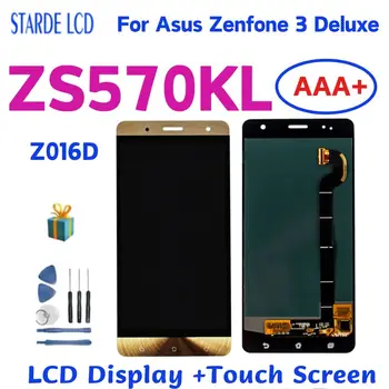 Оригинал Для ASUS Zenfone 3 Deluxe ZS570KL Z016S Z016D ЖК-дисплей С Сенсорным Экраном Дигитайзер В Сборе Для Замены ЖК-дисплея ZS570KL