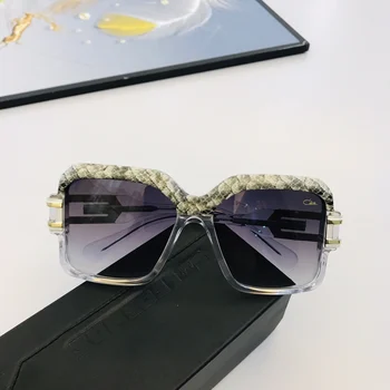 ОРИГИНАЛЬНЫЕ мужские солнцезащитные очки CAZAL MOD623 с индивидуальным дизайном в квадратной оправе UV400, повседневные стильные поляризованные женские очки в стиле ретро, парные очки